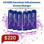 6-x-615G-N2O-Cannister-Infusionmax-Cream-Charger