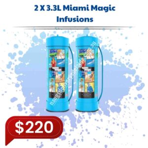 Miami Magic Infusions 2 x N2O Cylinders 3.3L