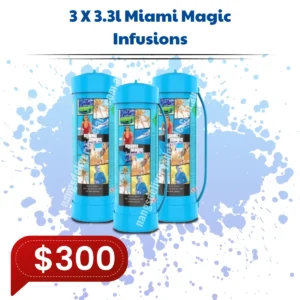 Miami Magic Infusions 3 x N2O Cylinders 3.3L